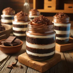 Chocolate Cake Jar Delight